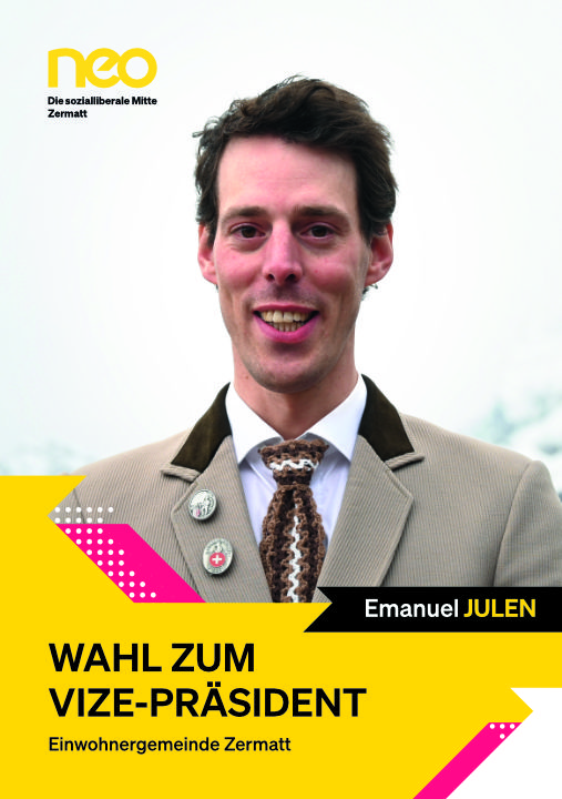 Emanuel ist unser VP